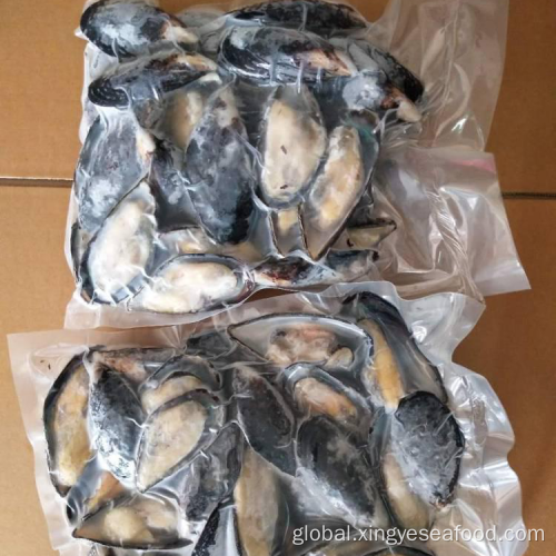 Mussel Meat with Half Shell Frozen Half Shell Mussels Manufactory